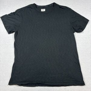 Rag & Bone Black Crew Neck T-Shirt Men's Size XL 100% Cotton Peru Classic City